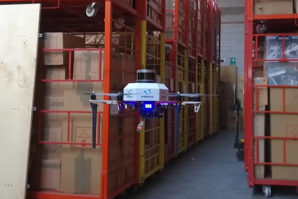 Drones for port inventory & warehouse inspection 