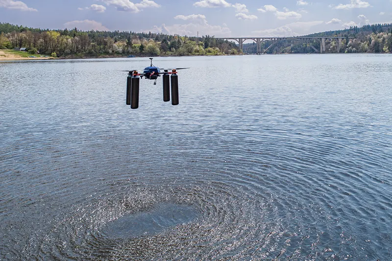 Waterproof drone